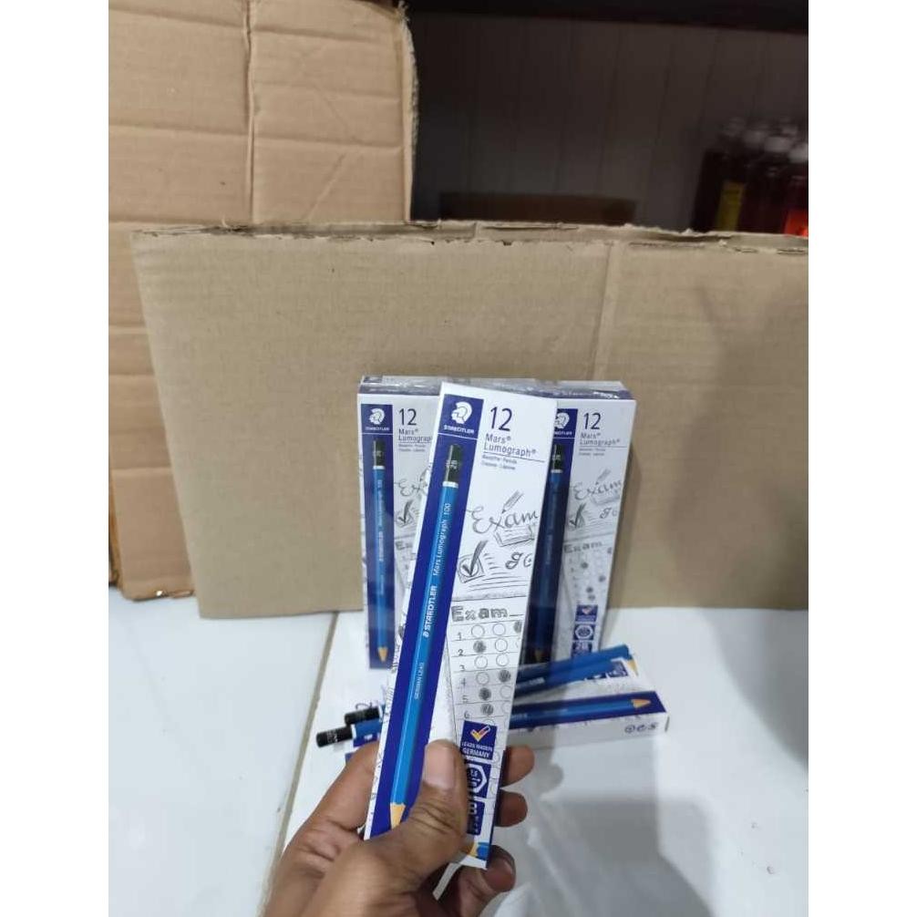 

PAKET HEMAT PENSIL 2B STAEDTLER MARS LUMOGRAPH 6 PACK (72 PCS) - PROMO