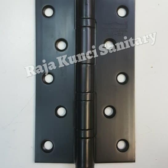 Engsel Dekson Hitam 5"X3"x3mmx4bb.Engsel Dekson 5" Stainless SUS 304