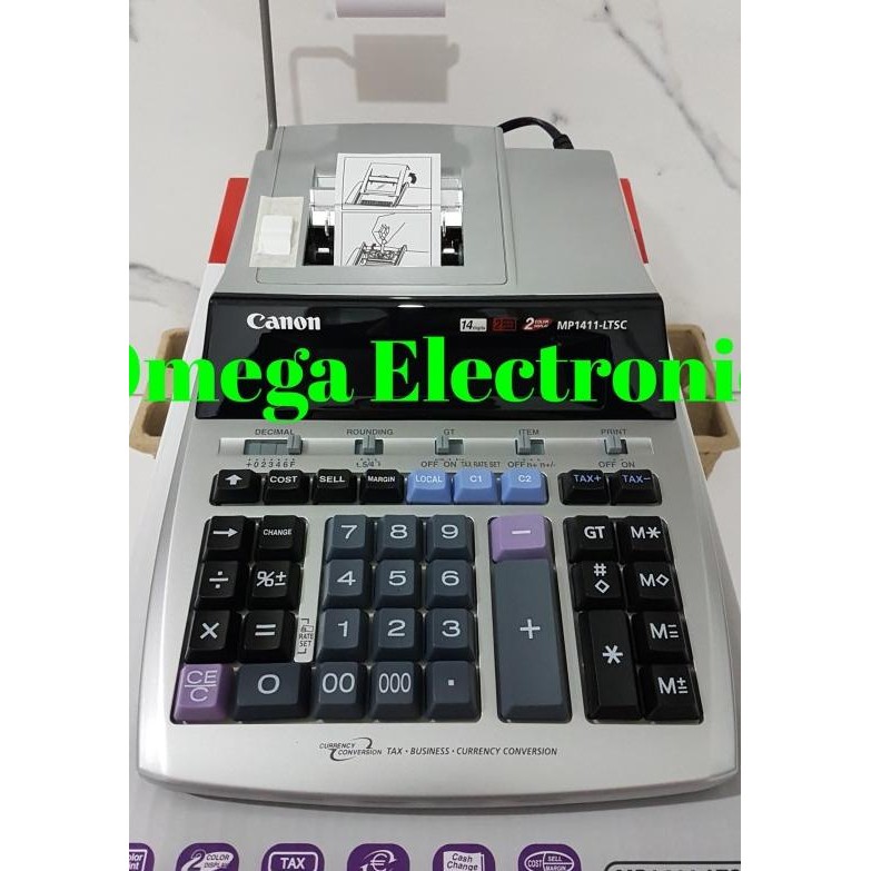 

Canon Calculator Mp1411-Ltsc Printing Struk Kasir Kalkulator 14 Digits