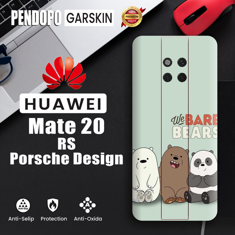 Garskin Huawei Mate 20 RS Porsche Design Desain Mewah Kinerja Canggih Custom Gambar Type HP