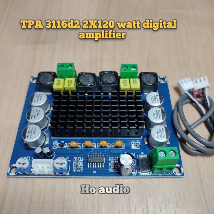 Terlaris Tpa3116D2 Kit Power Amplifier Class D Stereo Module Tpa3116 2X120Watt