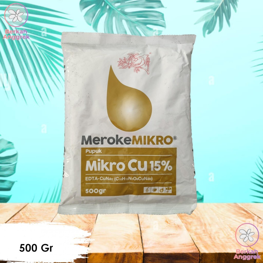 Meroke Cu EDTA 500 Gram Pupuk Mikro