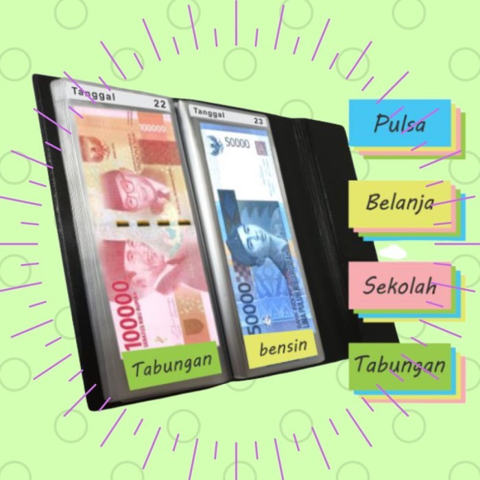 

Sale Dompet Pintar Pengatur Keuangan Bulanan