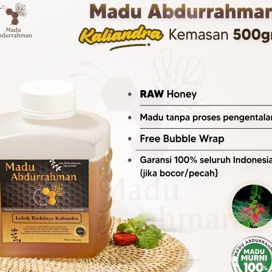 

Madu Nektar Kaliandra. Madu Abdurrahman Murni & Raw Honey