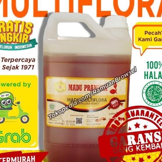 

Madu Pramuka Multiflora 2000 Ml (2 Liter)