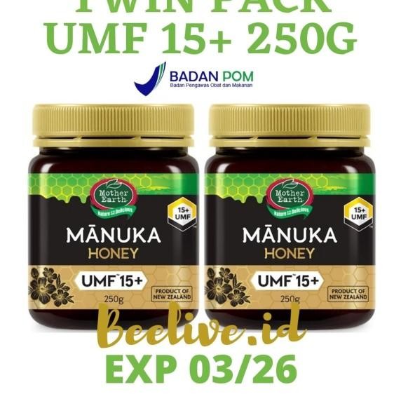 

Madu Mother Earth Manuka Honey Umf 15+ Mgo 515+ 500Gr