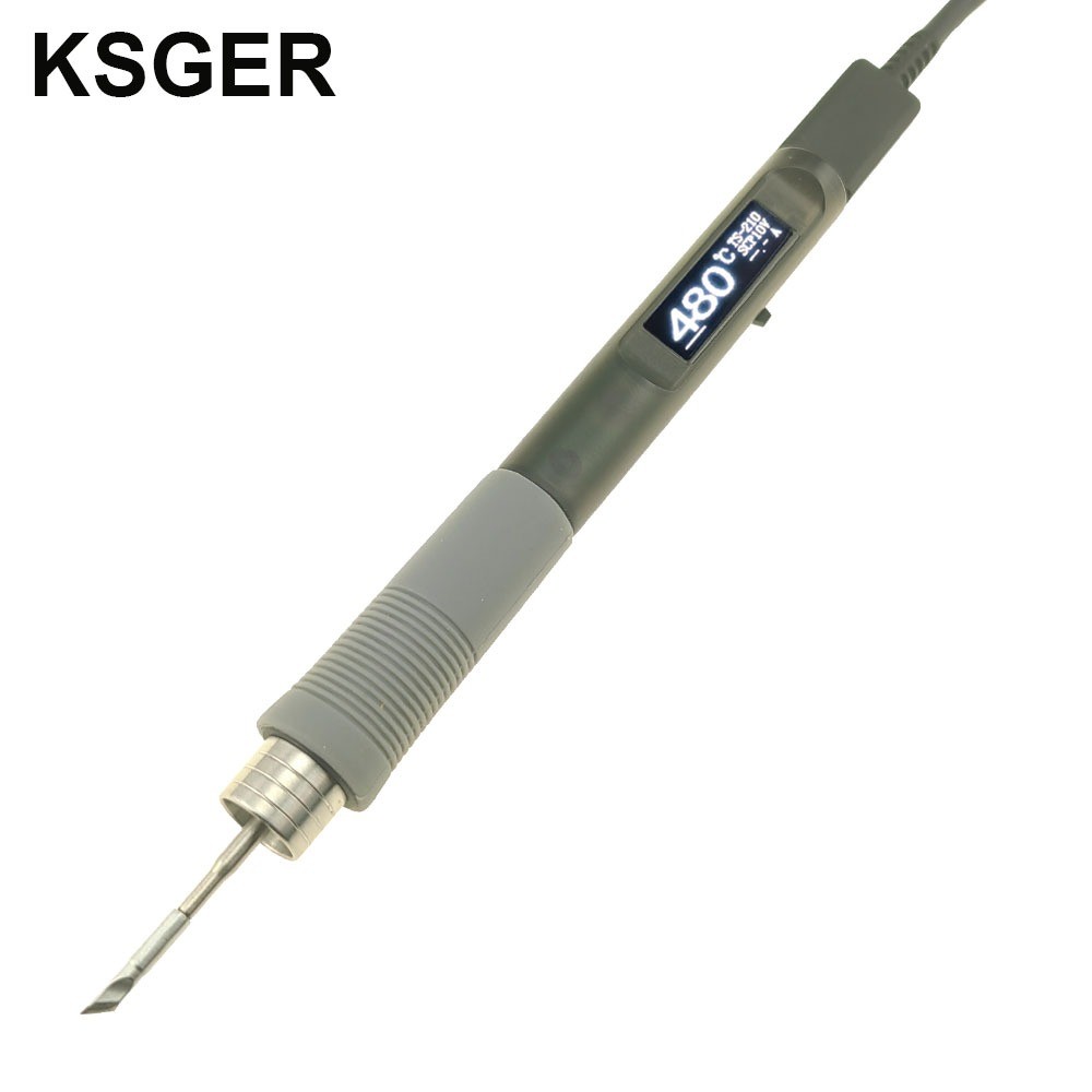 KSGER C210 Stasiun Solder Listrik Portabel 85W untuk Ujung Besi JBC