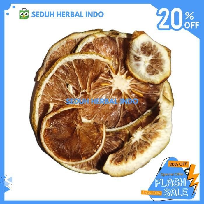 

(GRADE B) DEHYDRATED DRIED LEMON SLICE / BUAH LEMON KERING 50 GRAM