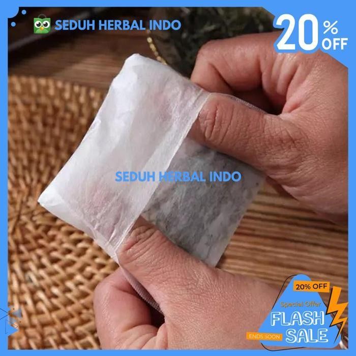 

(500 PCS) KANTONG TEH CELUP SIAP PAKAI / FOLDING BIODEGRADABLE TEA BAG