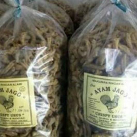 

Kripik Usus Ayam 1 Kg- Enak Gurih Renyah Keripik