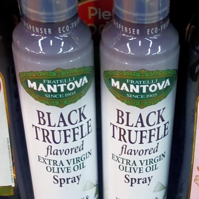 

Mantova Bla Truffle flavored spray extra virgin olive oil 227ml can