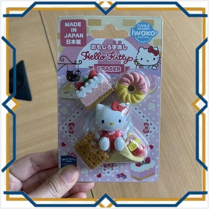 

[TWO] PENGHAPUS HELLO KITTY SET JAPAN