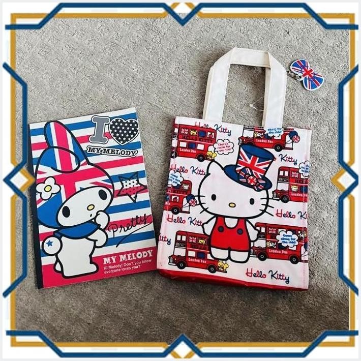 

[FUN] BUKU TULIS SET TAS MINI HELLO KITTY ORIGINAL SANRIO MY MELODY