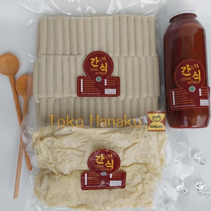 

PAKET KELUARGA TIGA TOPOKI ODENG SAOS TOPOKKI GOCHUJANG CEMIL KOREA JS