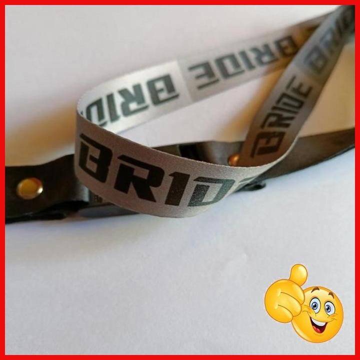 

[ASQ] LANYARD BRIDE CREAM LANYARD JDM GANTUNGAN KUNCI GANTUNGAN ID CARD