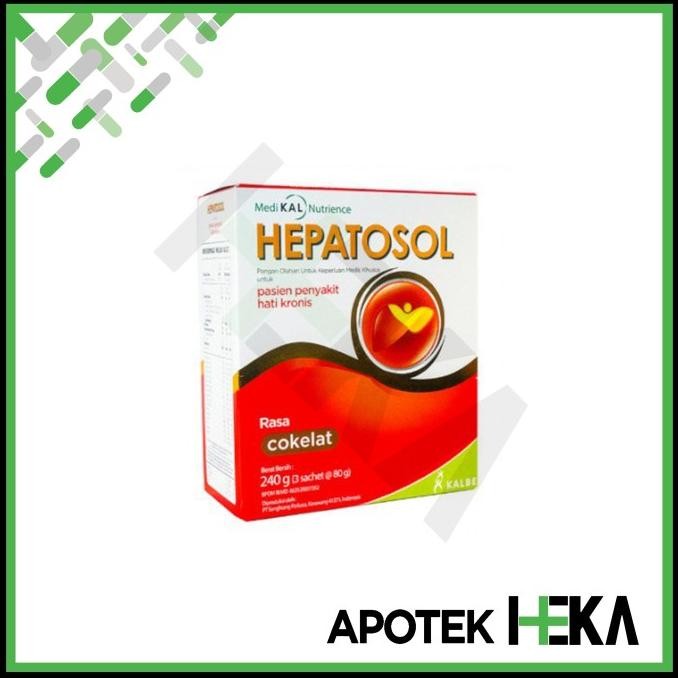 

Hepatosol Vanila/Coklat 240 gram - Nutrisi Kesehatan Hati