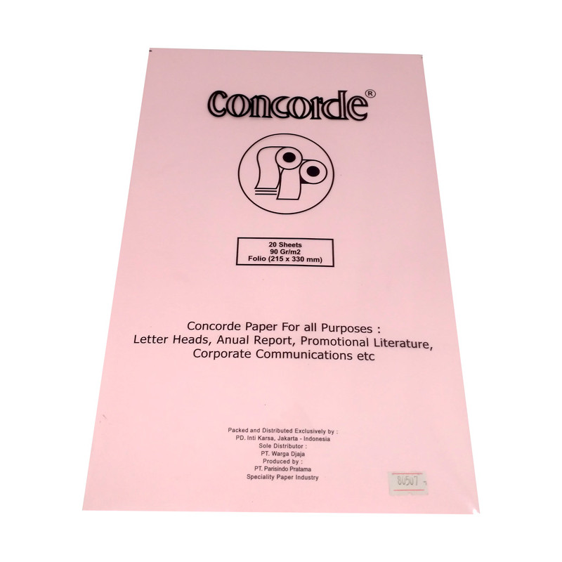 

Gramedia Cirebon - CONCORDE LAID F4 90GSM 80507