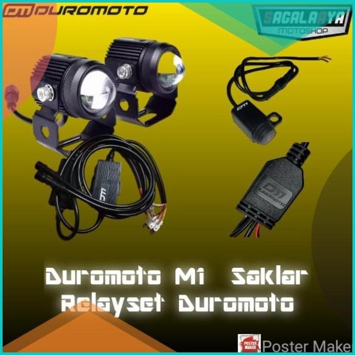 Paket Duromoto M1 Saklar Original Duromoto Relayset Duromoto 140BZ4 t