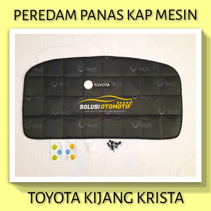 TOYOTA KIJANG KRISTA PEREDAM PANAS KAP MESIN AKSESORIS MOBIL VTECH ORI