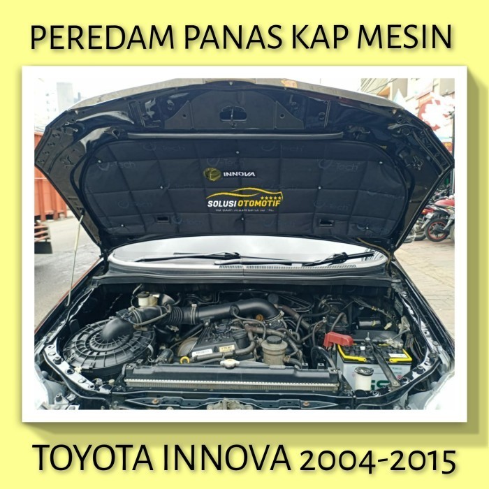 PEREDAM PANAS KAP MESIN MOBIL TOYOTA INNOVA 2004-2015 VTECH ORI