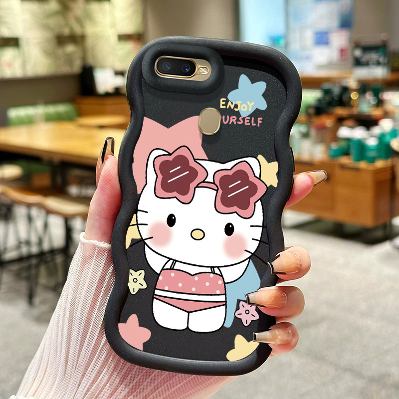 Casing Hp Untuk OPPO A7 A5s A12 A12s A11K A5 A3s A12E Realme C1 Case Casing HP seri Warna Macaron So
