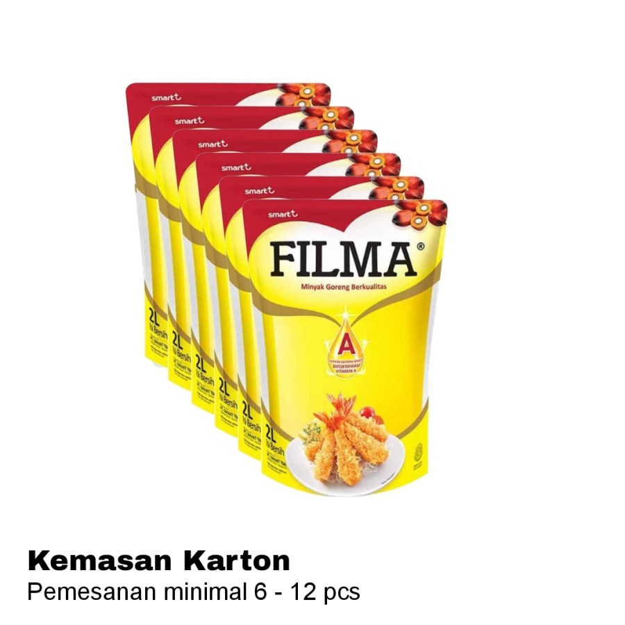 

FILMA Minyak Goreng Berkualitas 2 L - Karton