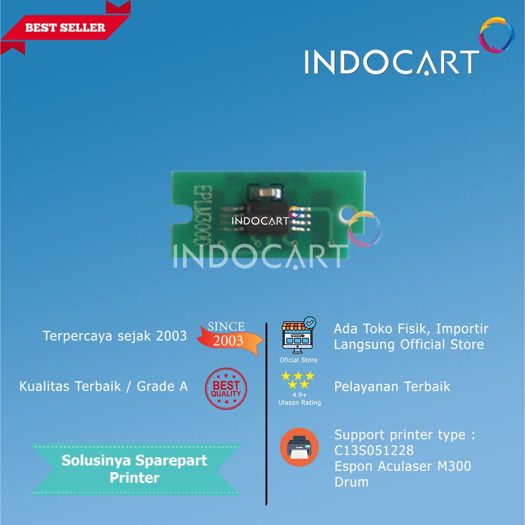 Chip C13S050691-Epson Aculaser M300-Toner-10K