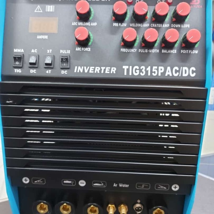 MESIN LAS ALUMINIUM 315P AC/DC TRAFO LAS TIG ARGON 315 ASLI