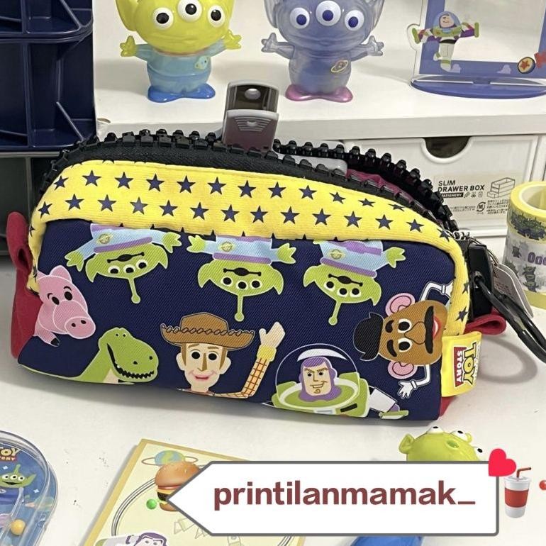 

TERMURAH kotak pensil pensil case tempat pensil karakter lucu sanrio toy story lotso aline resleting besar kapasitas besar Im31