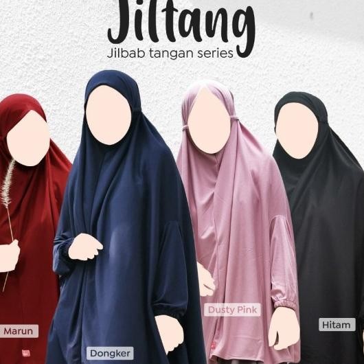 Muslim Jiltang Jilbab Tangan Khayr Moswear Kerudung Instan