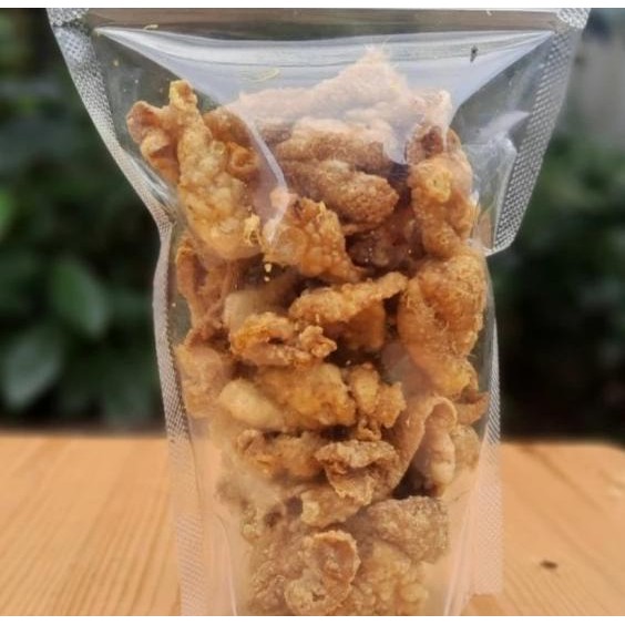 

Kripik Kulit Ayam Crispy 100 G