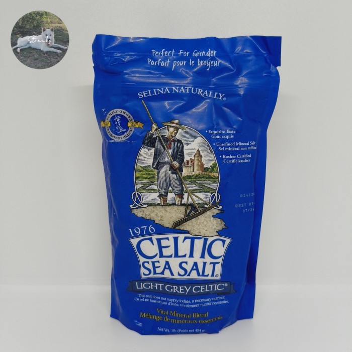 

Celtic Sea Salt 454G Light Grey Celtic (Sea Salt+Trace Minerals Blend) - Adelineez
