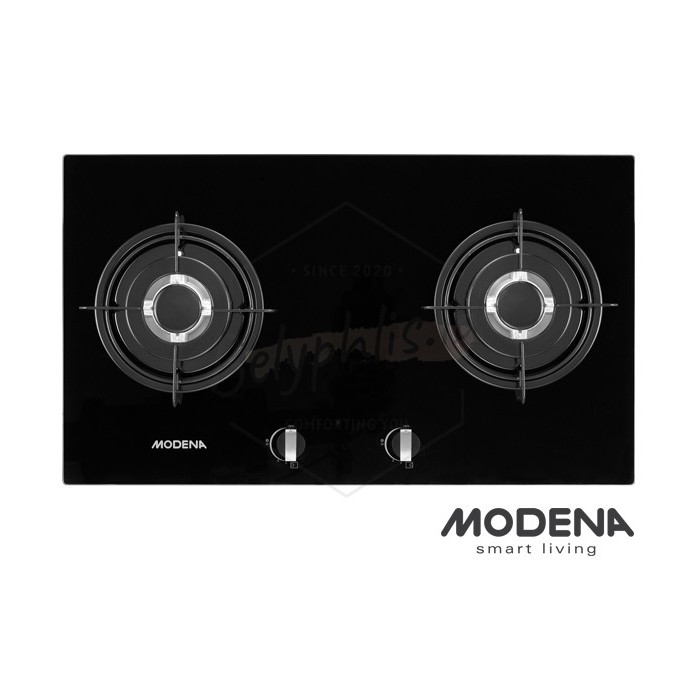 PROMO LISCIO - BH 0725 Modena Kompor Tanam Gas 2 Tungku Kompor Gas