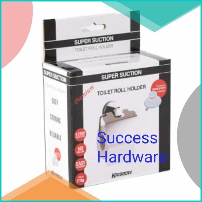 KRISBOW TEMPAT GULUNGAN TISU TOILET BK02 ROLL TISSUE HOLDER TOILET BK