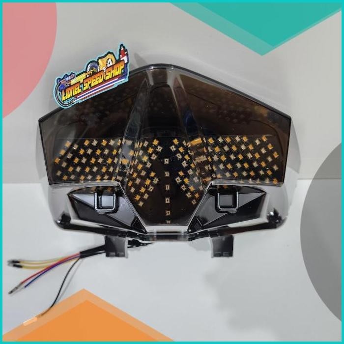 lampu stop vario 150 vario 125 new led lampu belakang vario reflektor