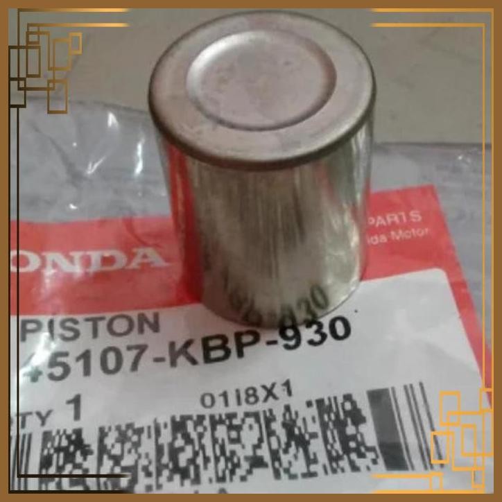 [ECS] PISTON KALIPER REM DEPAN HONDA TIGER 2000/TIGER REVO ORIGINAL AHM