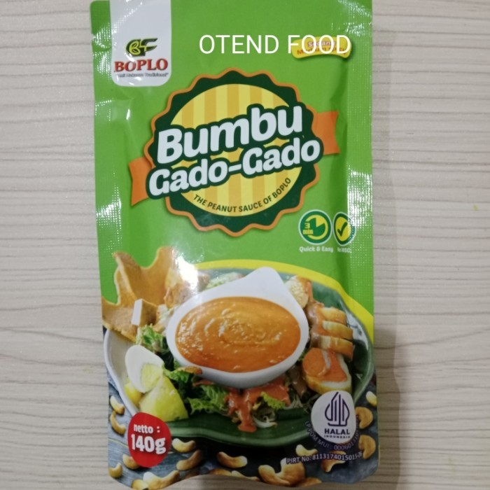 

Sale Bumbu Gado Gado Boplo - Sedang