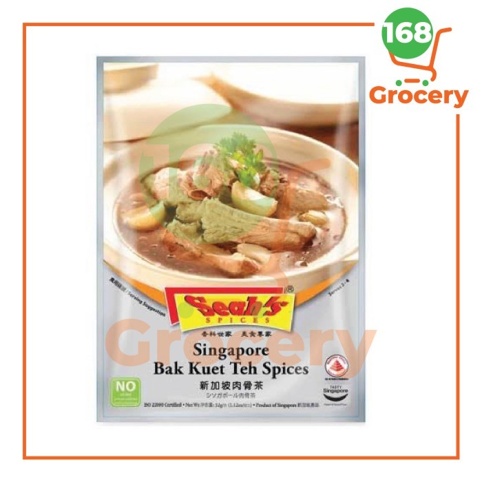 

Sale Seah'S Singapure Bak Kuet Teh Spices 32Gr