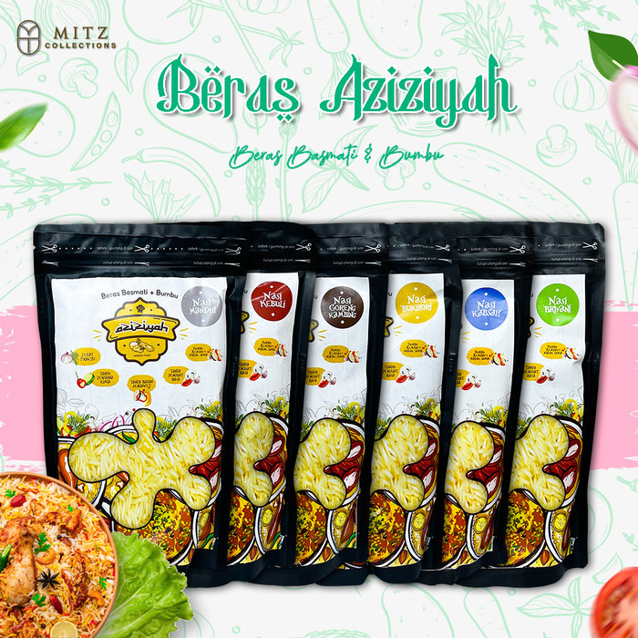

Sale Paket 3In1 Beras Basmati Bumbu Briyani Kebuli Minyak Samin Aziziyah