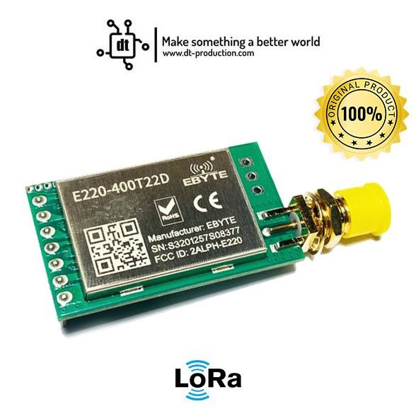 LoRa E220-400T22D LLCC68 Original EBYTE Modul Wireless UART TTL RSSI