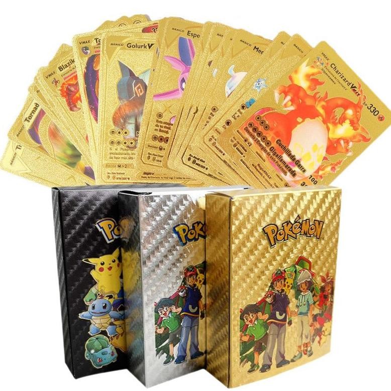 Premium 55pcs Kartu Pokemon Pokemon Cards High Quality