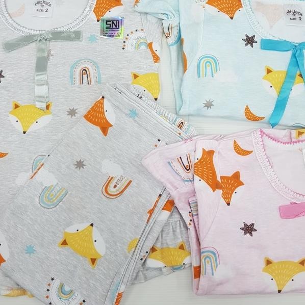 Piyama Anak Perempuan - Cherry House Piyama 2Thn