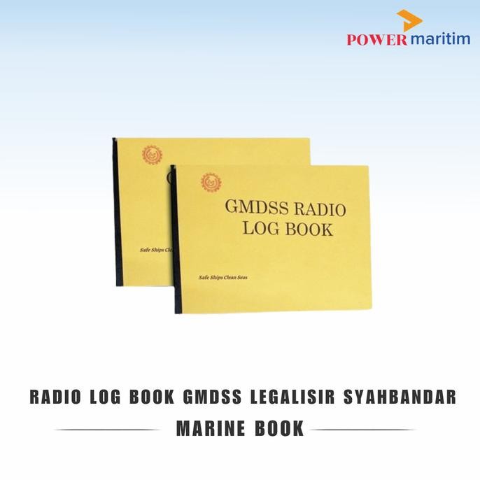 Radio Log Book GMDSS Legalisir Syahbandar Buku Harian Kapal Marine