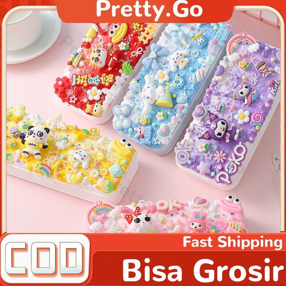 

Terbaru Diy Kotak Pensil Tempat Deco Cream Set Sanrio Kotak Pensil Stationery Kreatif Deco Lem Krim Diy Kotak Pensil HotSale