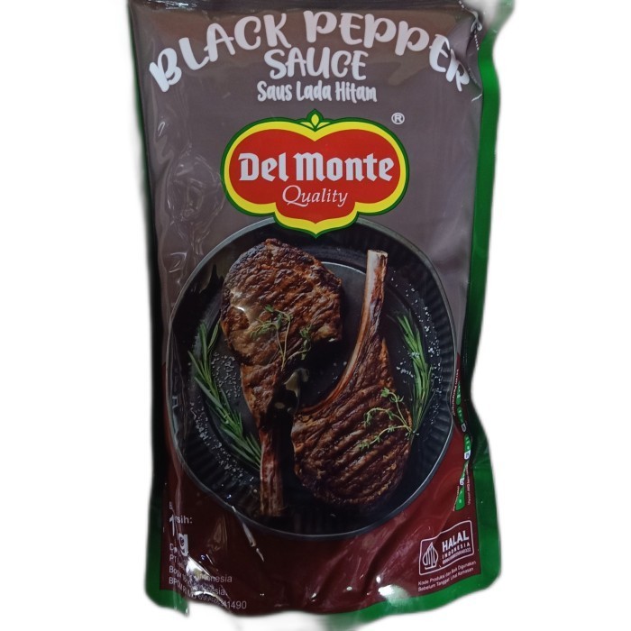 

Delmonte Lada Hitam Black Pepper Sauce 1kg Pengiriman Reguler dan Kargo