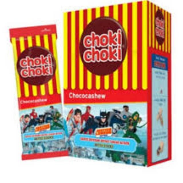 

choki choki chococashew 9gr (20buah)