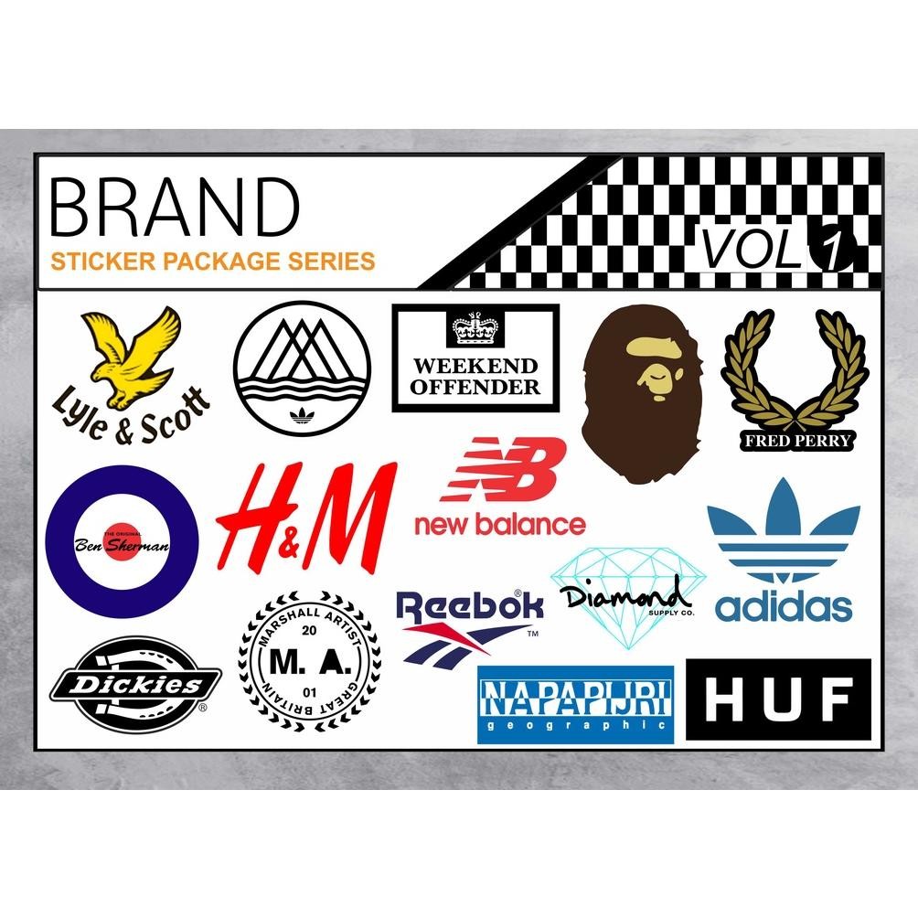 

STICKER PACK BRAND STICKER AESTHETIC STICKER CASE STIKER LOGO STICKER LAPTOP TUMBLER