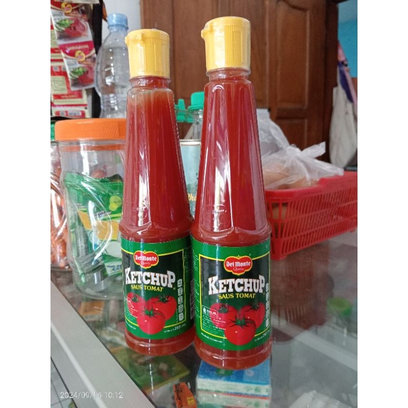 

Delmonte saos tomat botol 265ml