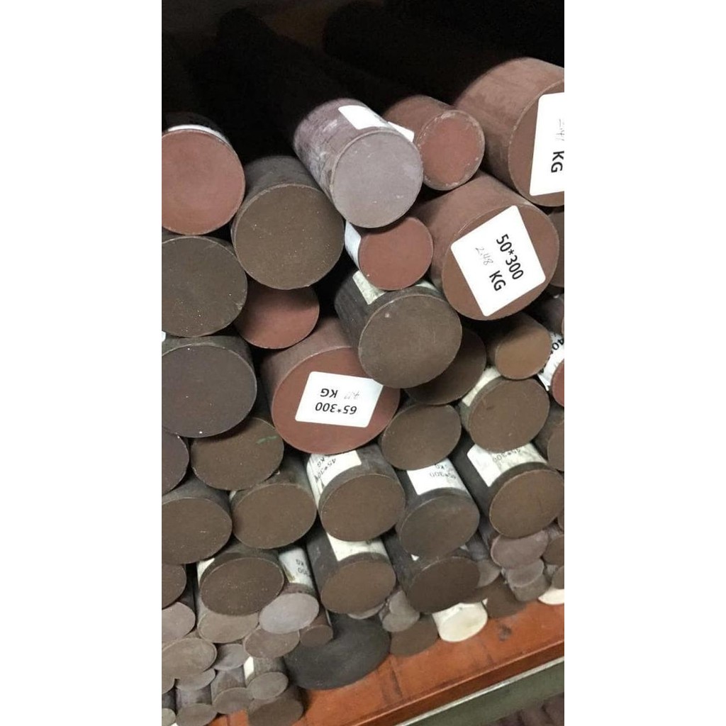 Carbon Bronze Teflon Ptfe / Teflone Bronze Batangan Kualitas Premium