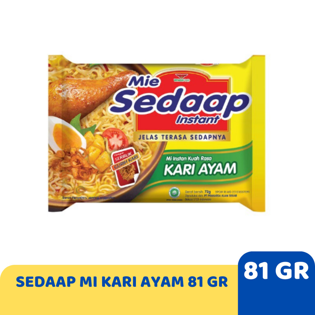 

SEDAAP MI KARI AYAM 81 GR
